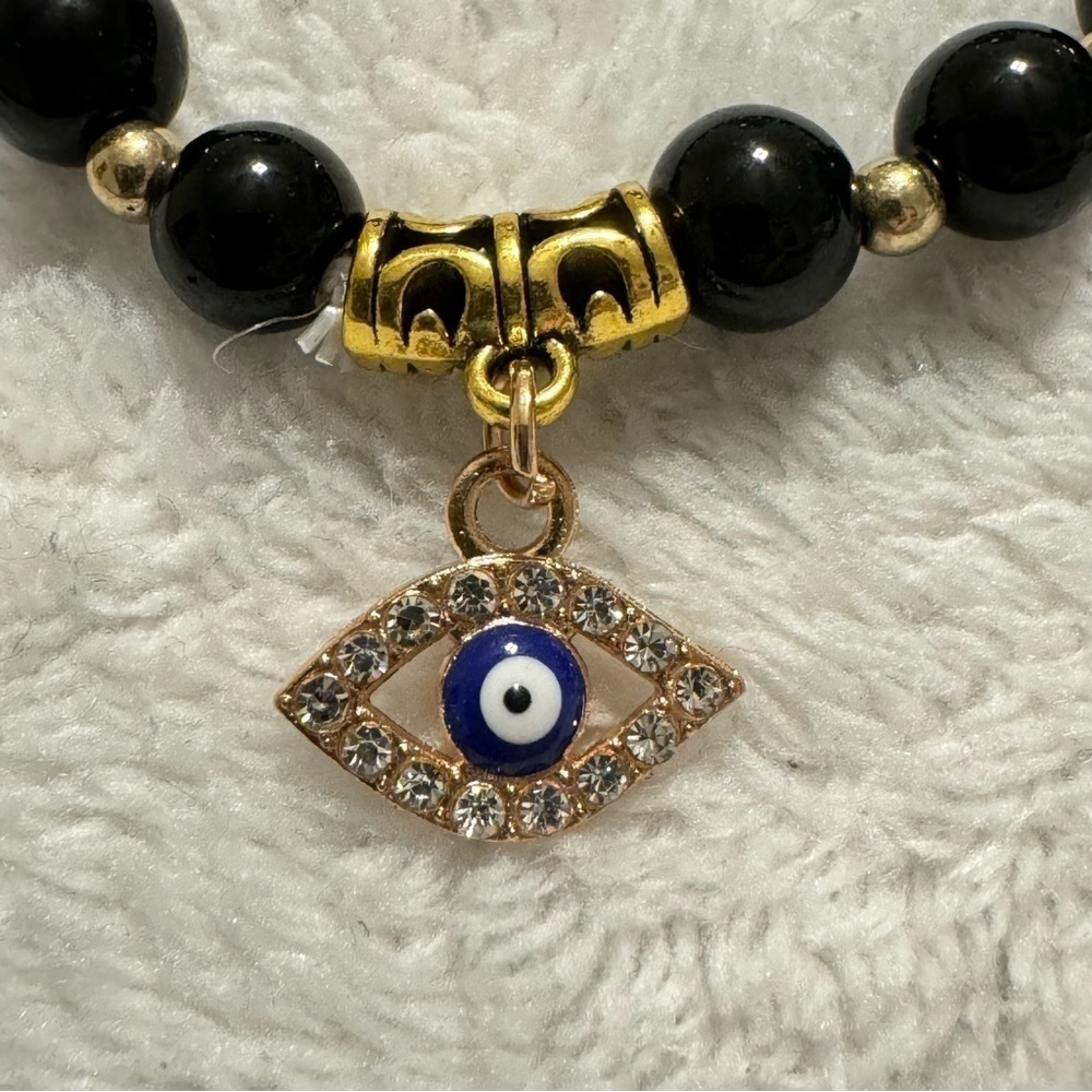 Guard & Luck Evil Eye Stretchy Bracelet - Picture 4 of 5